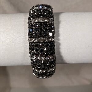 Hematite and silver ‘Spectacular’ hostess only bracelet retired timeless design